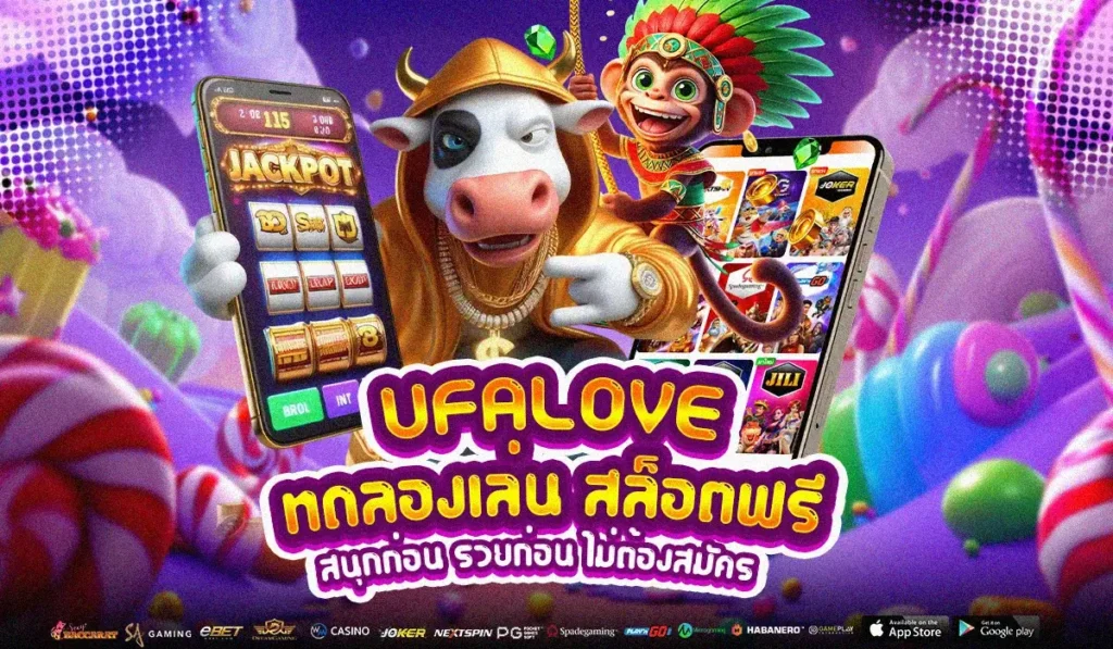 UFALOVE ทดลองเล่น สล็อตฟรี สนุกก่อน รวยก่อน ไม่ต้องสมัคร